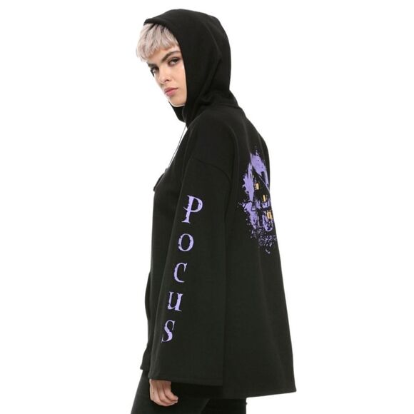 Her Universe Disney Hocus Pocus Bell Sleeve Juniors Hoodie - Picture 3 of 5